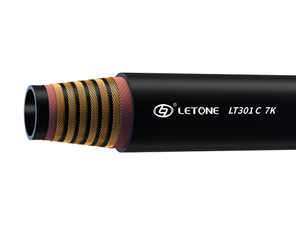 带钢丝增强大口径吸排橡胶管