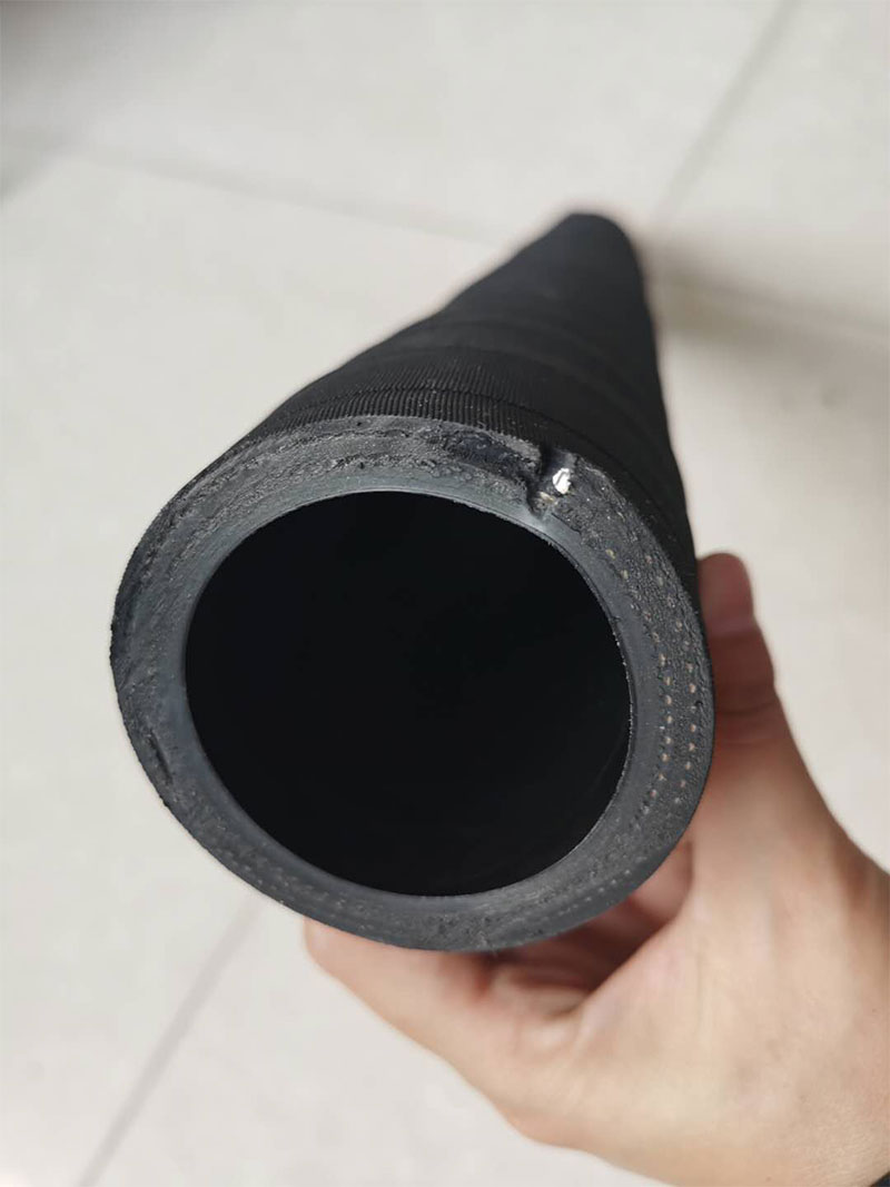大口径6层钢丝缠绕油管矿用输送胶管